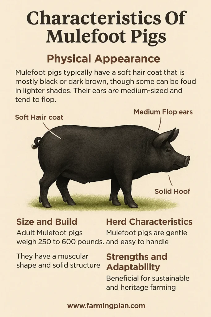 Characteristics Of Mulefoot Pigs