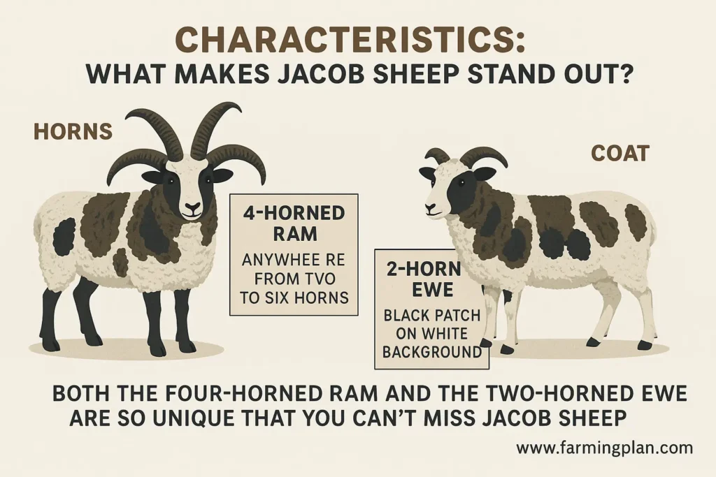 Characteristics What Makes Jacob Sheep Stand Out