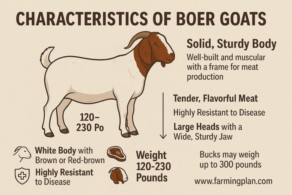 Characteristics of Boer Goat