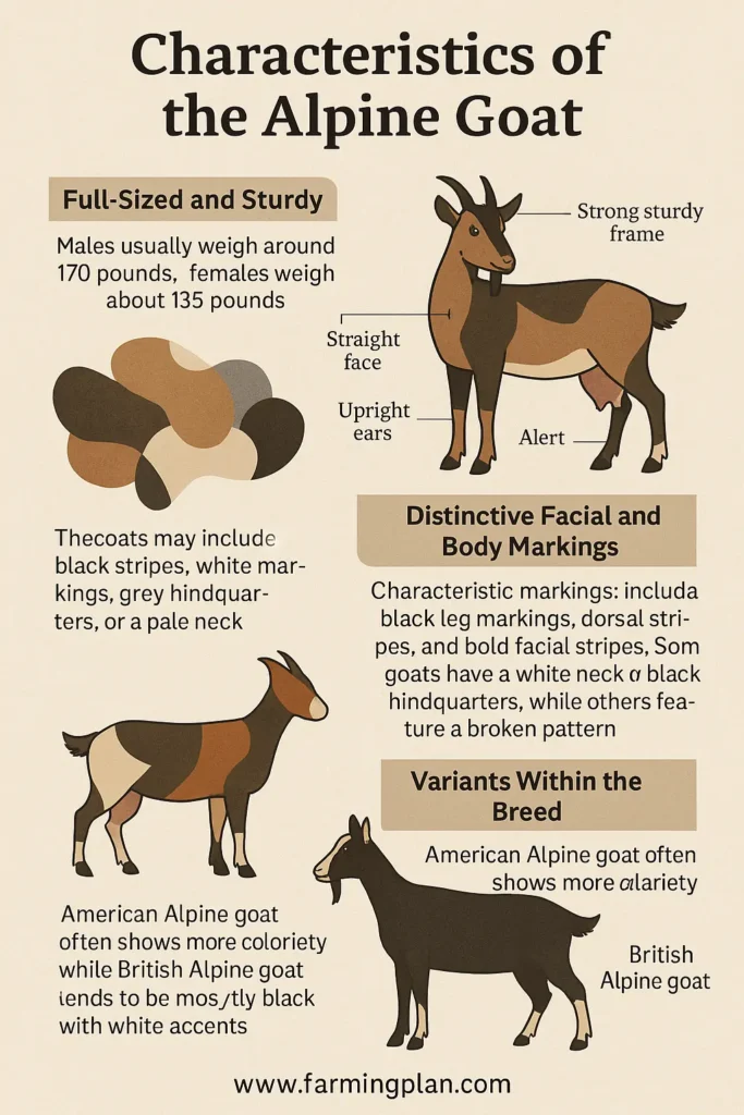 Characteristics of the Alpine Goat