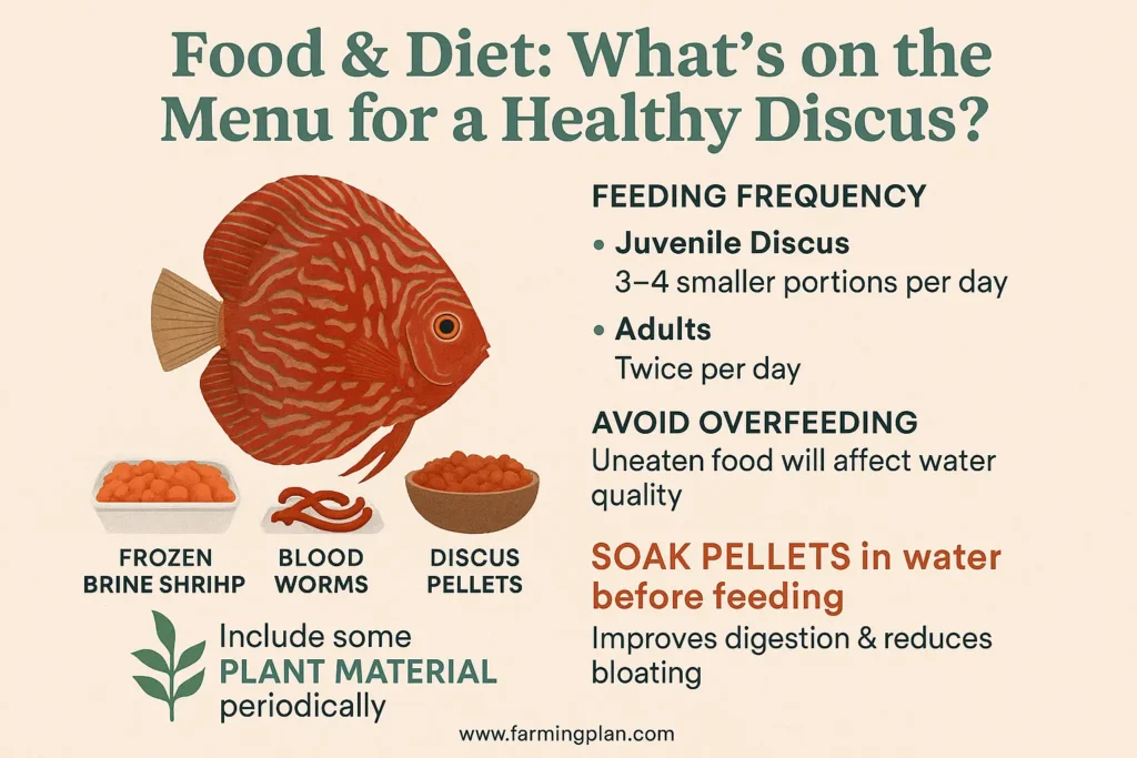 Food and Diet What’s on the Menu for a Healthy Discus