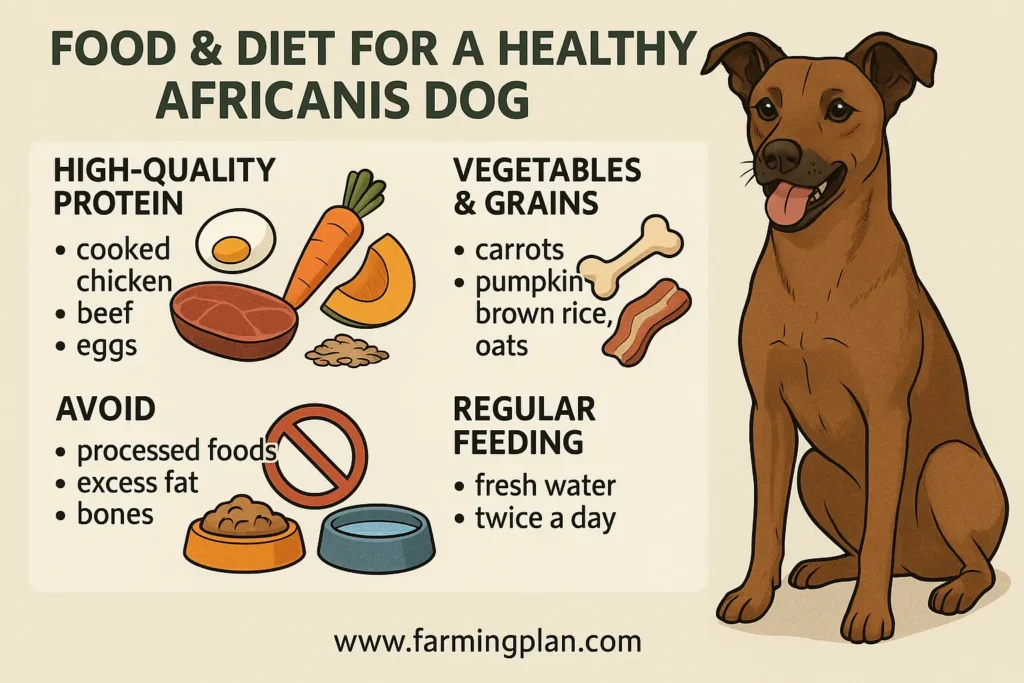 Food & Diet for a Healthy Africanis Dog