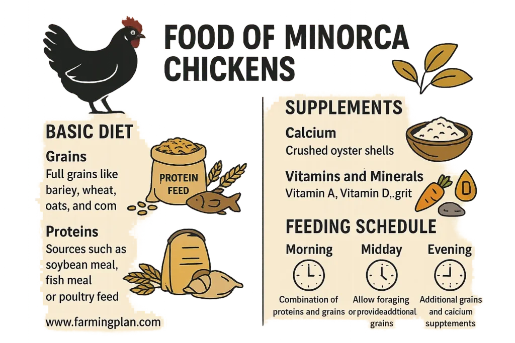Food of Minorca Chicken