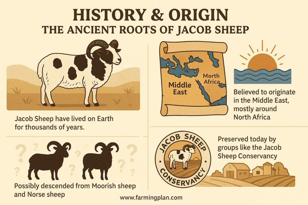 History and Origin: The Ancient Roots of Jacob Sheep