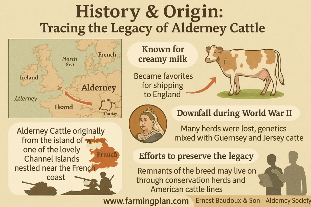 History and Origin Tracing the Legacy of Alderney Cattle