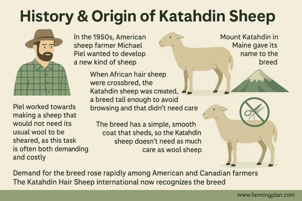 History & Origin of Katahdin Sheep