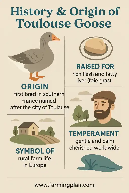 history & origin of toulouse goose