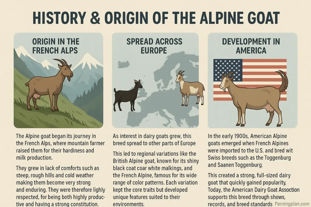 History & Origin of the Alpine Goa