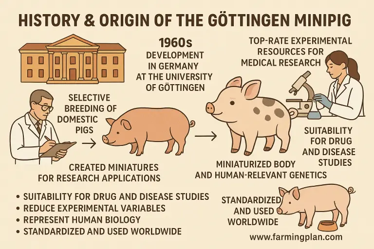History & Origin of the Göttingen minipig