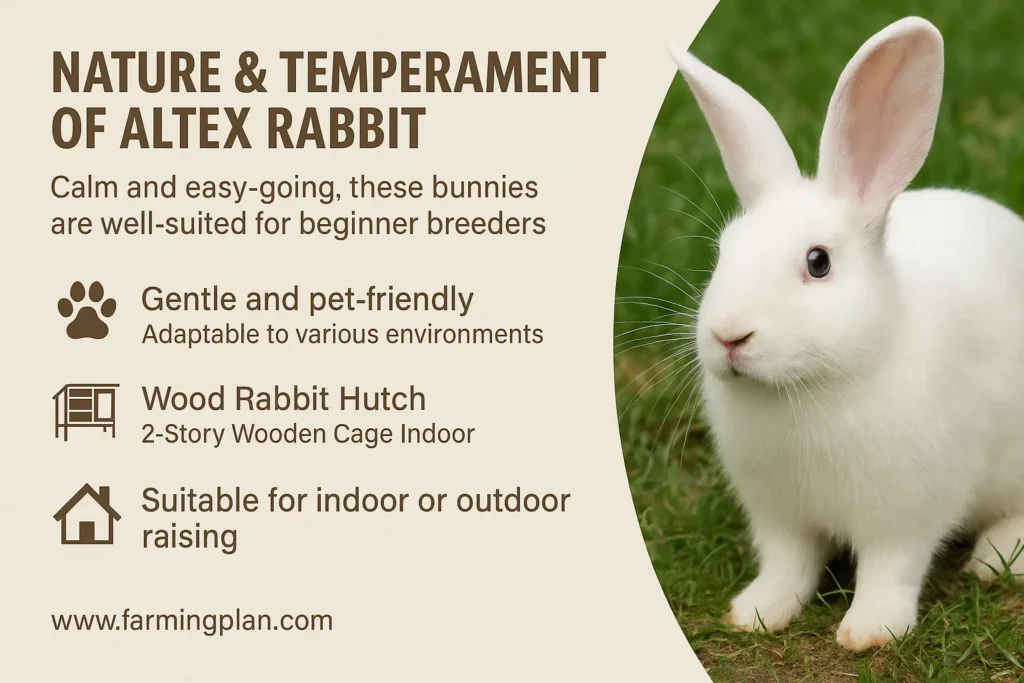 Nature & Temperament of Altex Rabbit