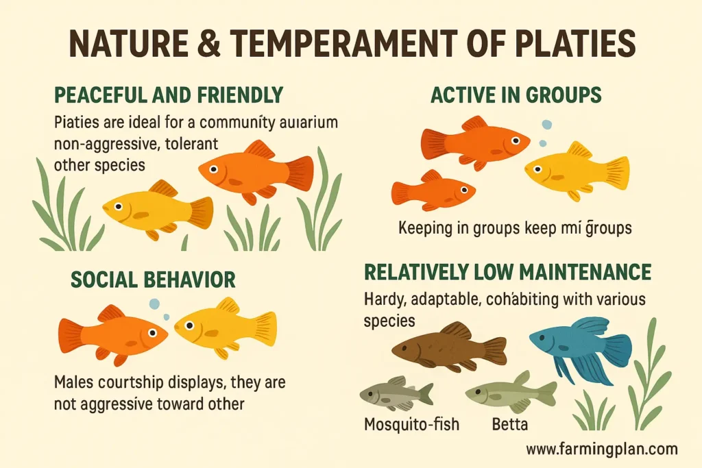 Nature & Temperament of Platies