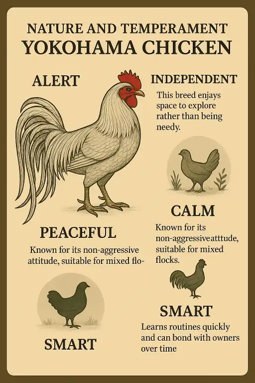 nature & temperament of yokohama chicken