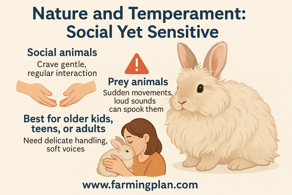 Nature and Temperament: Social Yet Sensitive