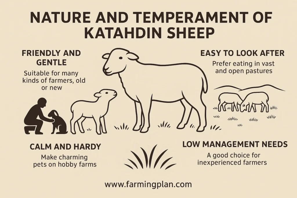 Nature and Temperament of Katahdin Sheep