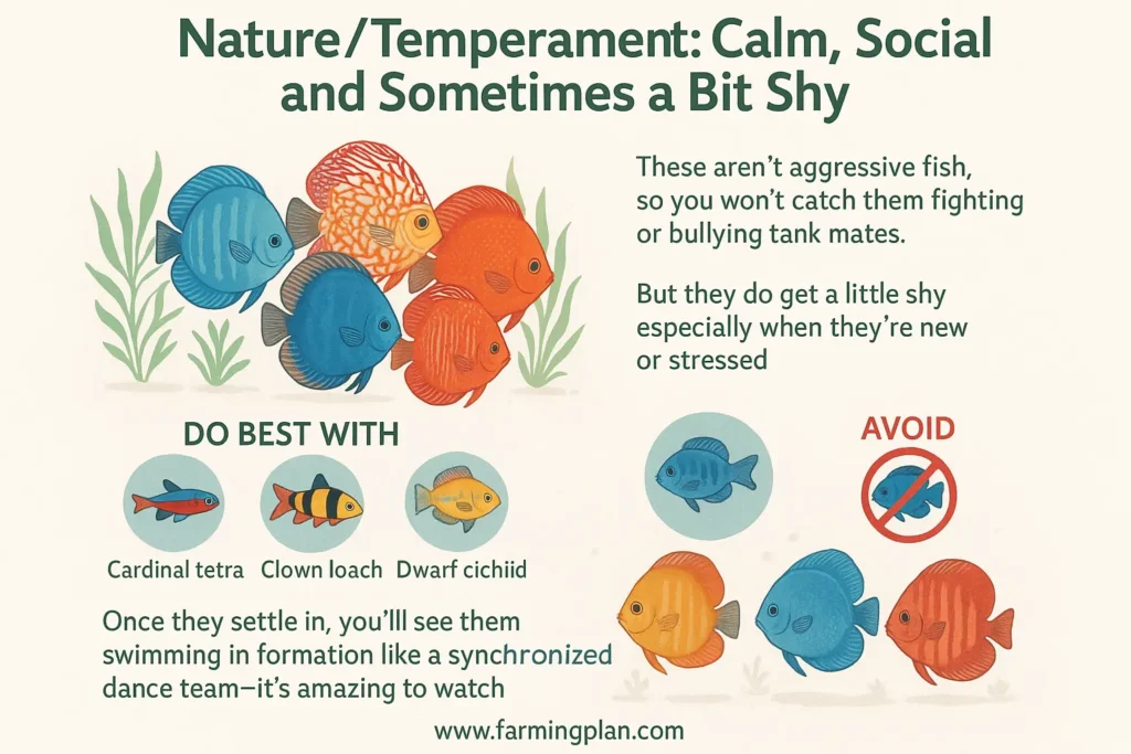 Nature and Temperament Calm, Social, and Sometimes a Bit Shy