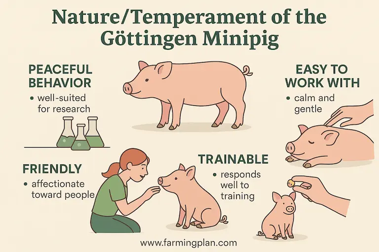 Nature/Temperament of the Göttingen Minipig