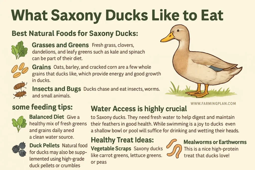 Saxony Duck Diet Guide