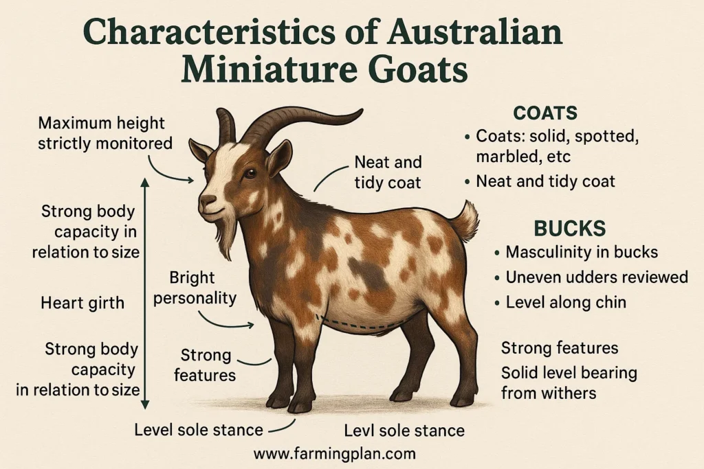 characteristics of australian miniature goats