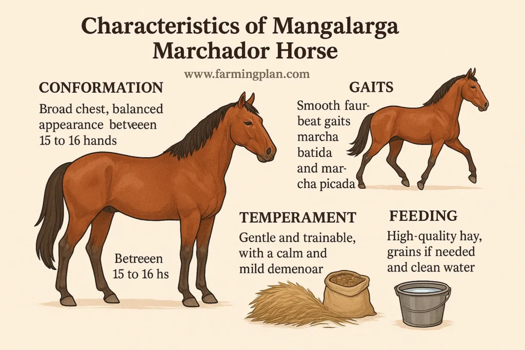 characteristics of mangalarga marchador horse