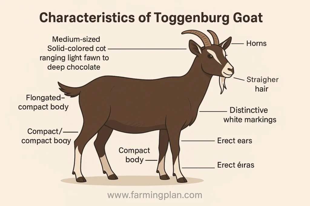 characteristics of toggenburg goat