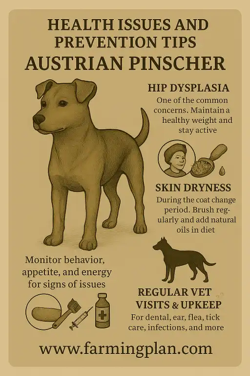 health and prevention of austrian pinscher dog