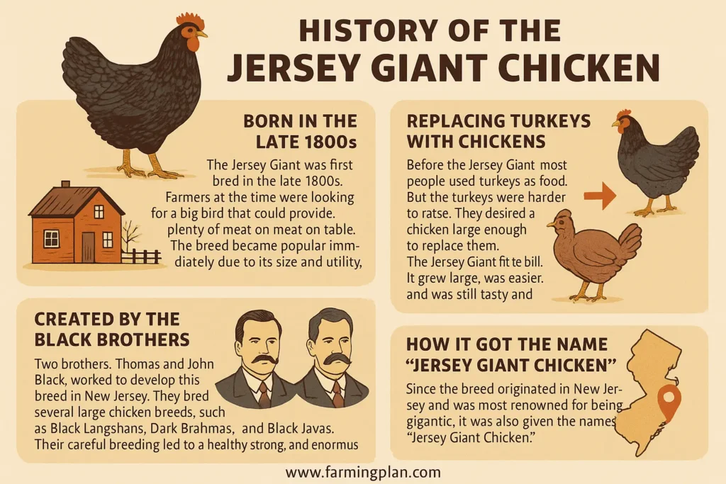 History of the Jersey Giant Chicken