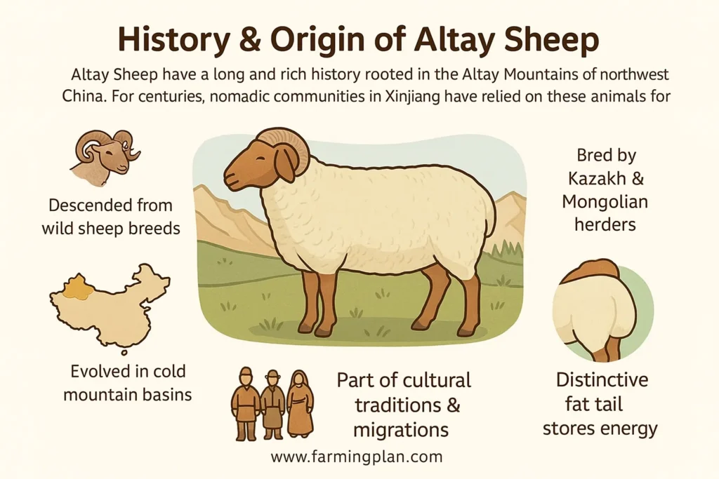 history & origin of altay sheep