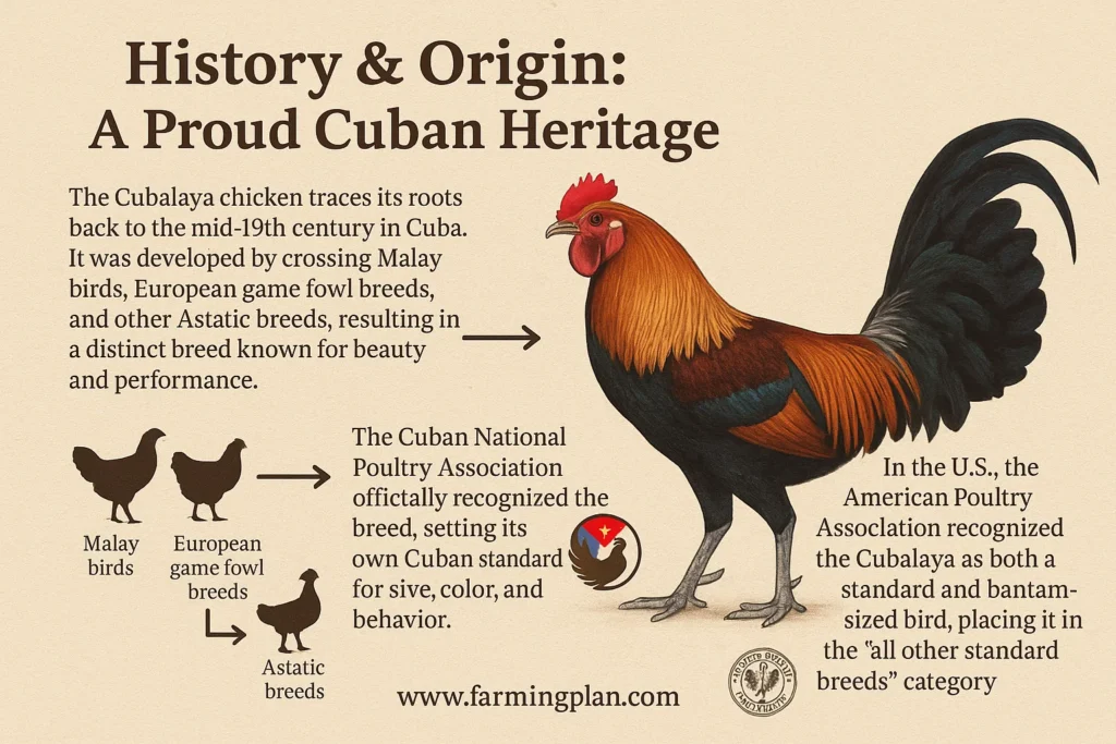 history & origin of cubalaya chicken
