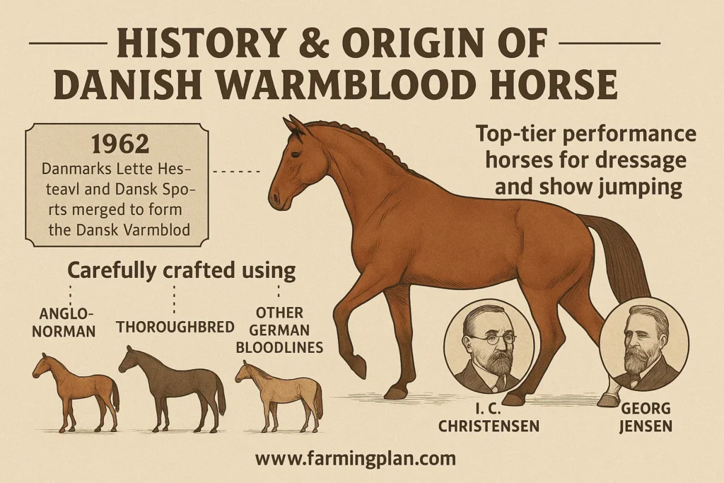 history & origin of danish warmblood horse