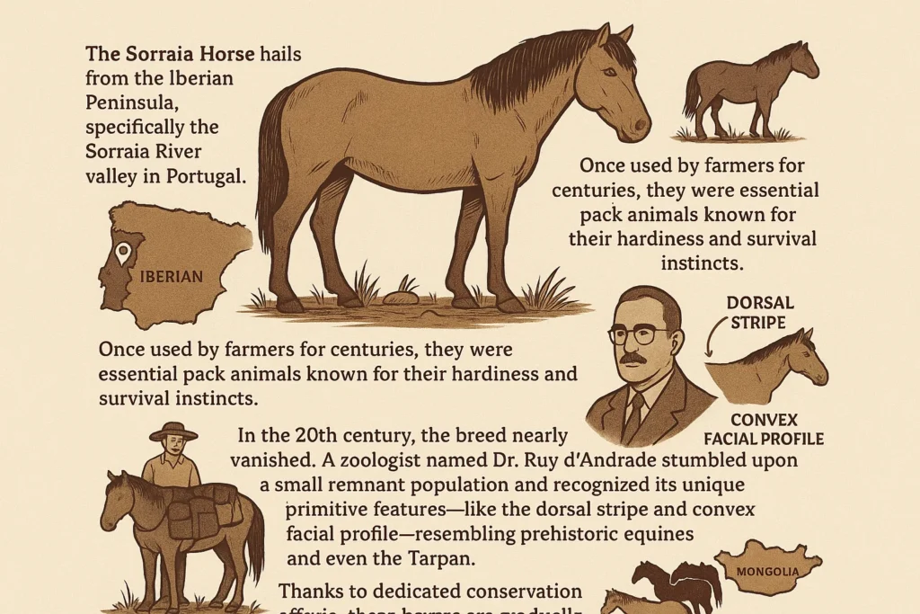 history & origin of sorraia horse