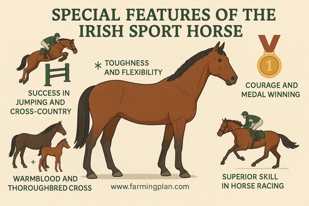 special features of the irish sport horse